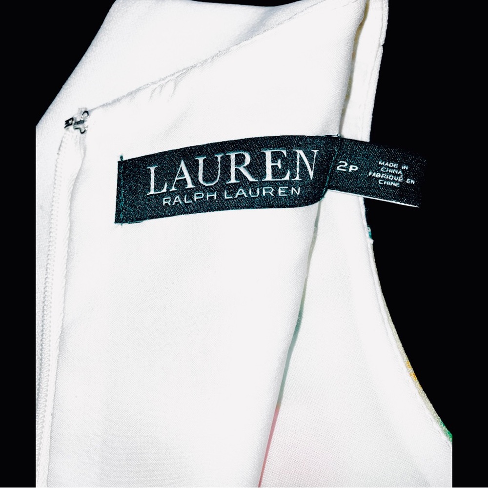 🆕 Ralph Lauren Sleeveless Dress ~ Womens Size 2P - Picture 4 of 16